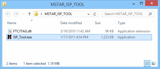 Mstar Isp Utility  -  11